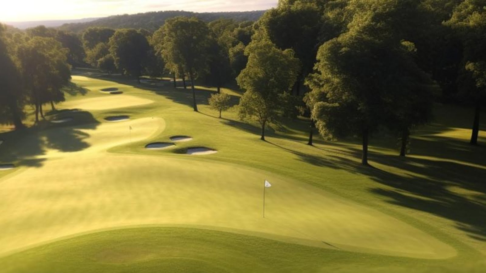 Hankey Golf Club Aerial View of the Course