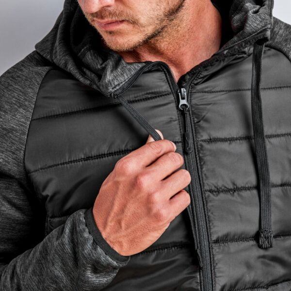 For The Love Of Golf - Astana Jacket - Black - Front View Zoomed
